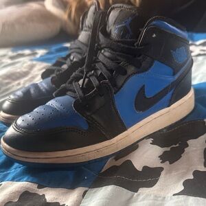 Nike Kids Sneakers Black and Blue